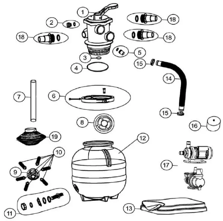Steinbach Speed Clean Classic 300 Sand Filter System - 9