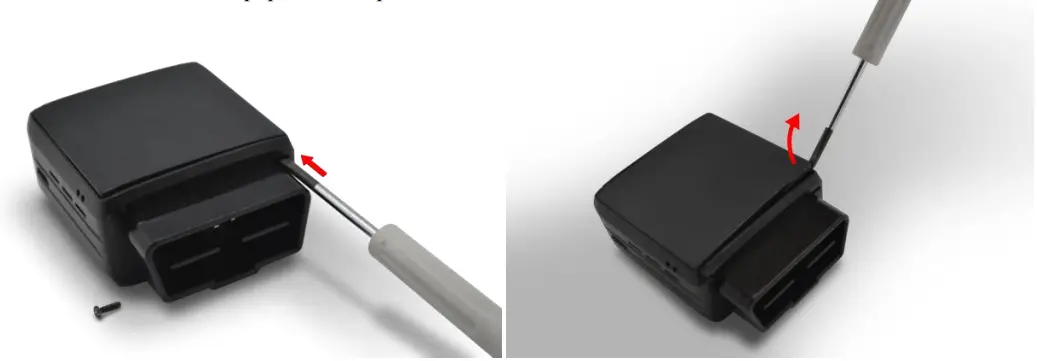 Preparing/installing the device