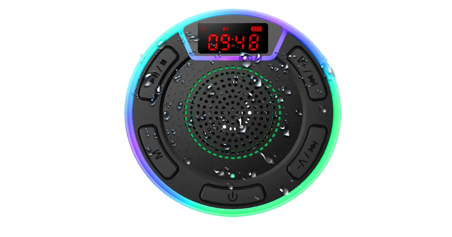 Ipx7 Waterproof Speaker, Duoten Portable Bluetooth 5.0 Wireless Speaker-complete Features/user Instruction