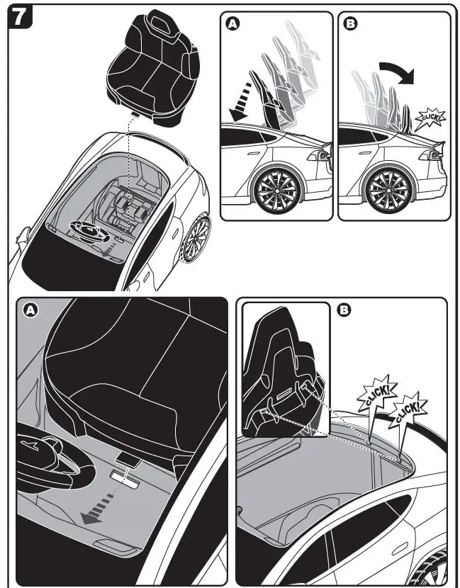 RADIO FLYER 910 Tesla Model S for Kids Car 4