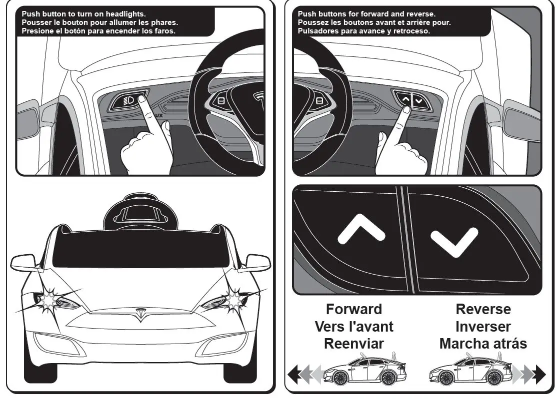 RADIO FLYER 910 Tesla Model S for Kids Car 9