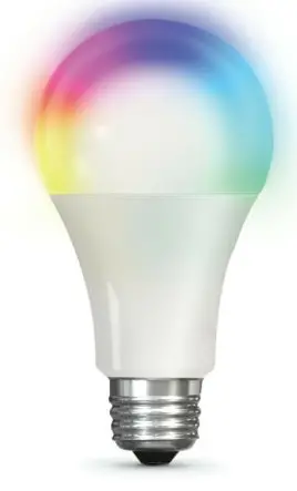 FEIT Electric A21RGBWAG Smart WiFi Bulb