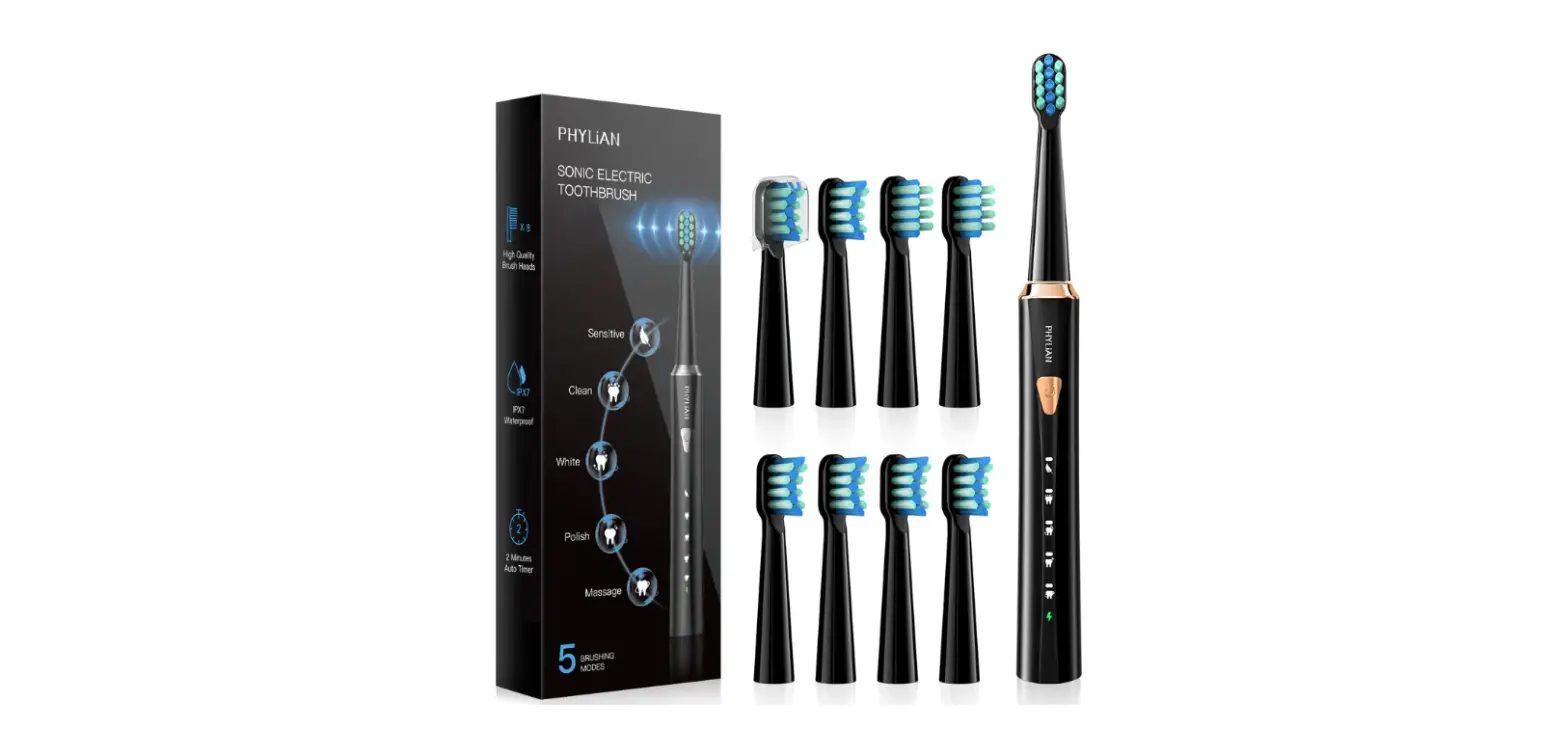 Phylian Hh06007 Sonic Electric Toothbrush For Kids User Manual