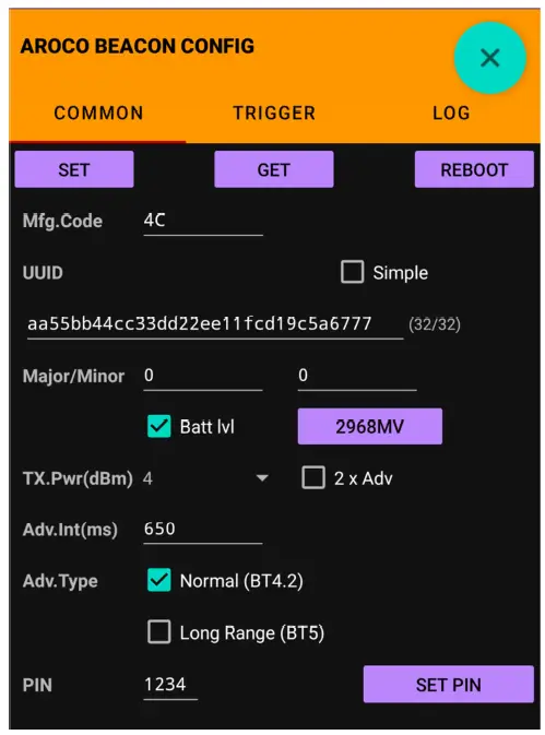 RODSUMWIRELESS AC-BLE-T110G Wireless Beacon fig 10