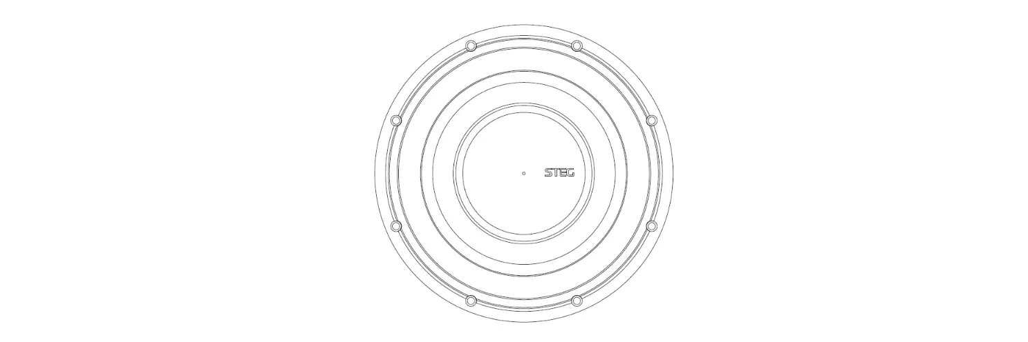 Steg Sq8-4 High-performance Slim 8-inch Dual Voice Coil Subwoofer User Guide