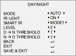 DAY NIGHT Diagram
