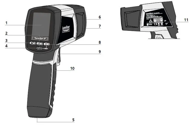 Laserliner-082 043-Thermo-Spot-XP-Infrared-Thermometer-FIG-2