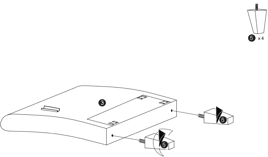 Polibi CB-2PLGLS-13 Round Arm Linen Straight Sofas Living Room Set-fig4