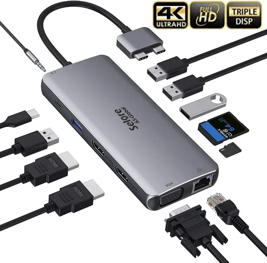 Selore S-Global SE0304 USB-C Multi-Functional HUB-PROD