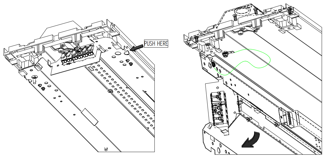 Whitecroft lighting SNPCH121W Selene 2 Suspended LED Luminaire - Selene