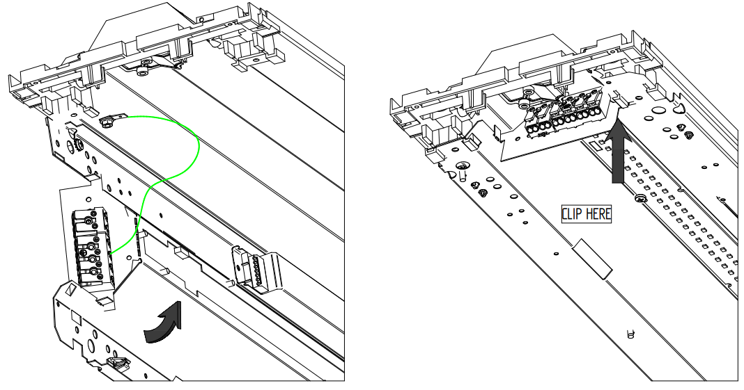 Whitecroft lighting SNPCH121W Selene 2 Suspended LED Luminaire - fully engaged