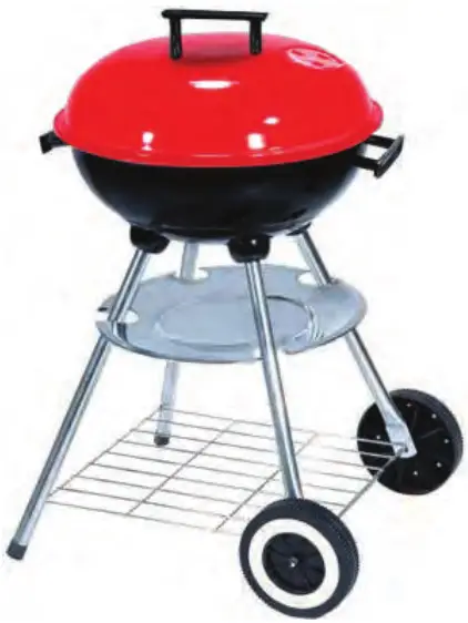 PYLE SLCGR40 Portable Outdoor Charcoal BBQ Grill - FIG 2