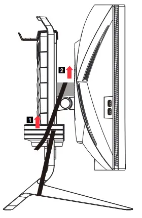 Acer LCD Monitor - Disassembly Velcro