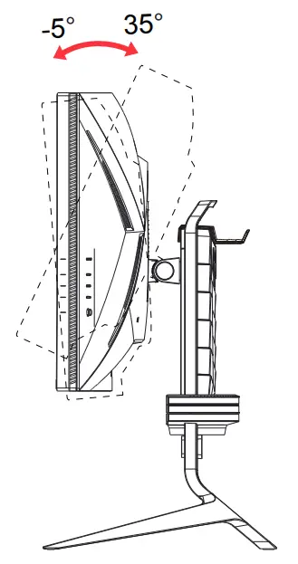 Acer LCD Monitor - Tilt