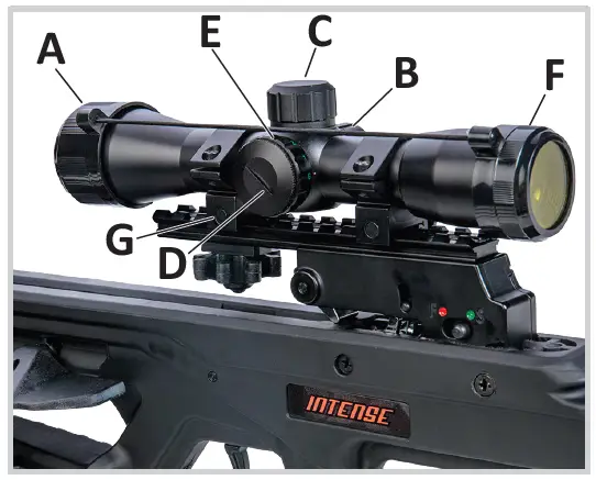 BEAR X AC02A2A1185 Intense CD Ready to Shoot Crossbow Package-16