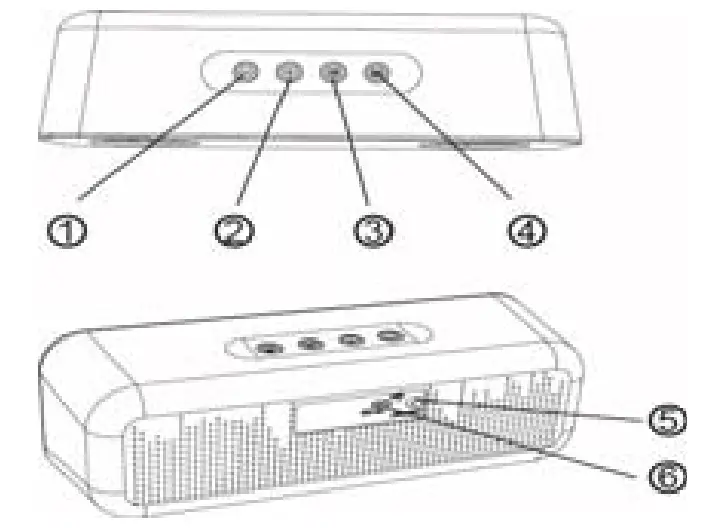 Speakers AE0204 Portable Wireless Speaker - fig