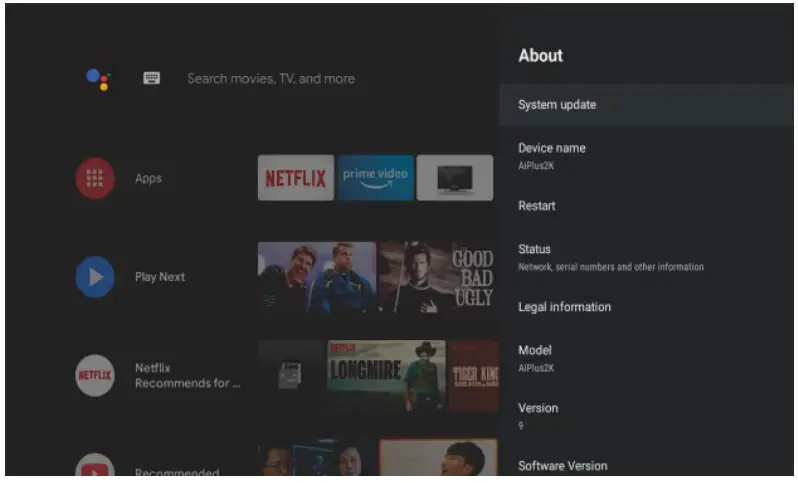 kogan RQ9510 55 Inch 4k UHD HDR Smart TV - Google app 14