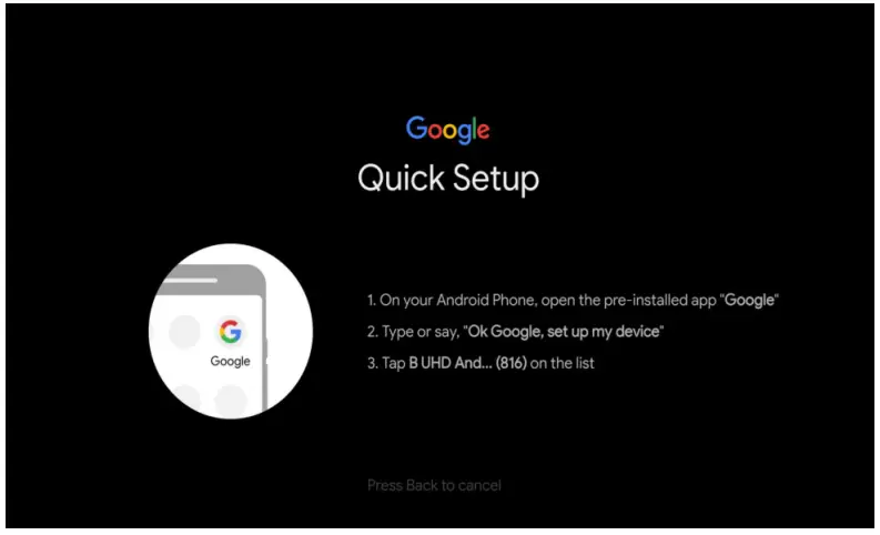 kogan RQ9510 55 Inch 4k UHD HDR Smart TV - Google app 2