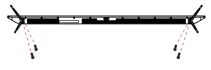 kogan RQ9510 55 Inch 4k UHD HDR Smart TV - STAND