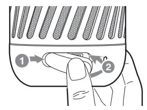 LG Portable Bluetooth Speaker Owner’s Manual - Ports are not water-proof