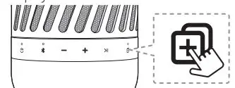 LG Portable Bluetooth Speaker Owner’s Manual - Press and hold the each speaker’s button