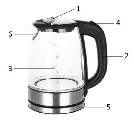 emerio WK-119988.7 Water Kettle fig 1