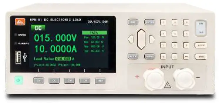 HOPE TECH 150 to 300W Series Programmable DC Electronic Load