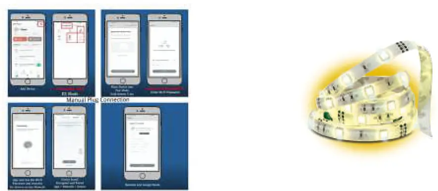 connex-CONNECT-Smart-Wifi-and-Bluetooth-5M-LED-Light-Strip-4