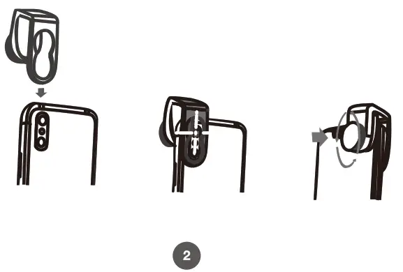 USKEYViSiON UVAL-1.55X Round Frame Anamorphic Lens - phone camera