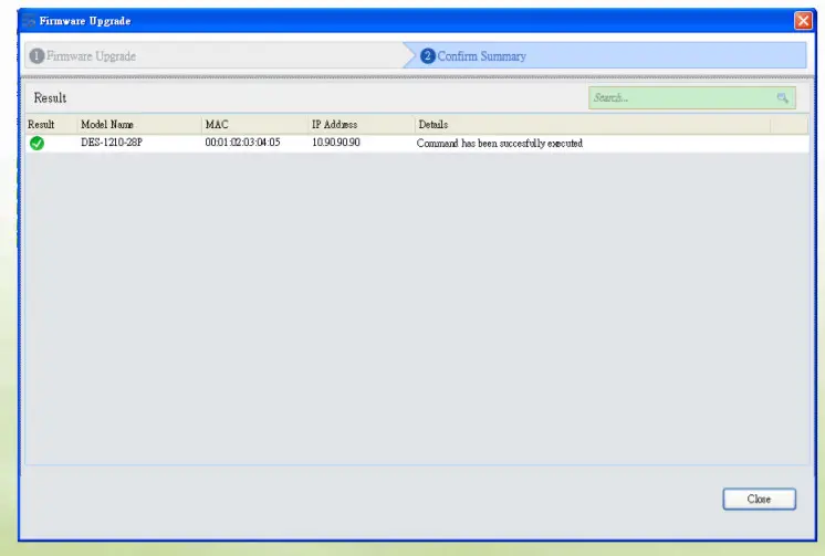 D-Link DGS-1250 A1 Series Firmware - Upgrade using Web11