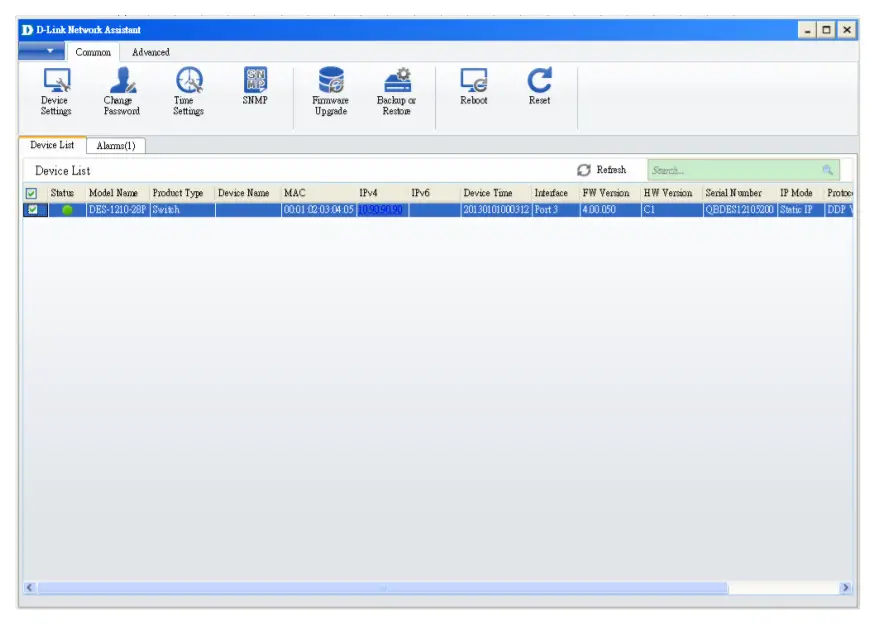 D-Link DGS-1250 A1 Series Firmware - Upgrade using Web4