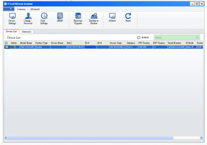 D-Link DGS-1250 A1 Series Firmware - Upgrade using Web7