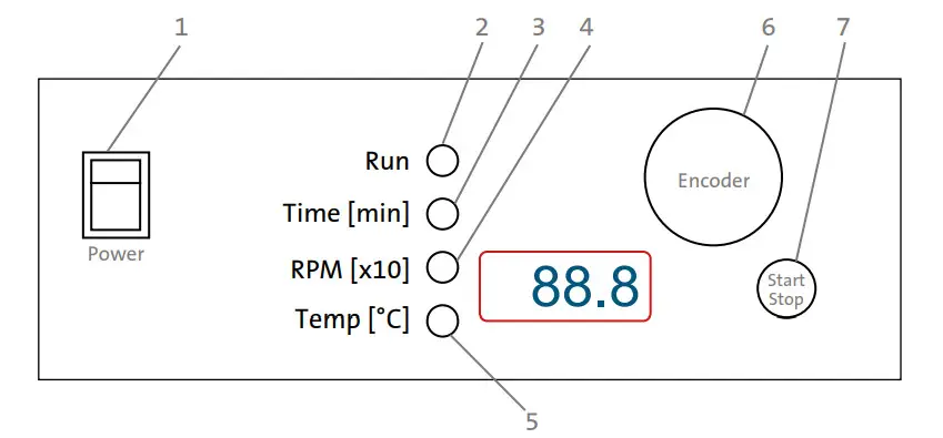 Labnet VorTemp 1550 Shaking Incubator - Figure 2