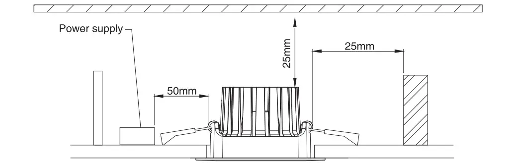 JUPELED GEO12 12W LED Downlight - Figure 1