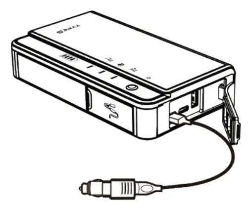 TYPE S 1510120 Portable Jump Starter and Power Bank - certified
