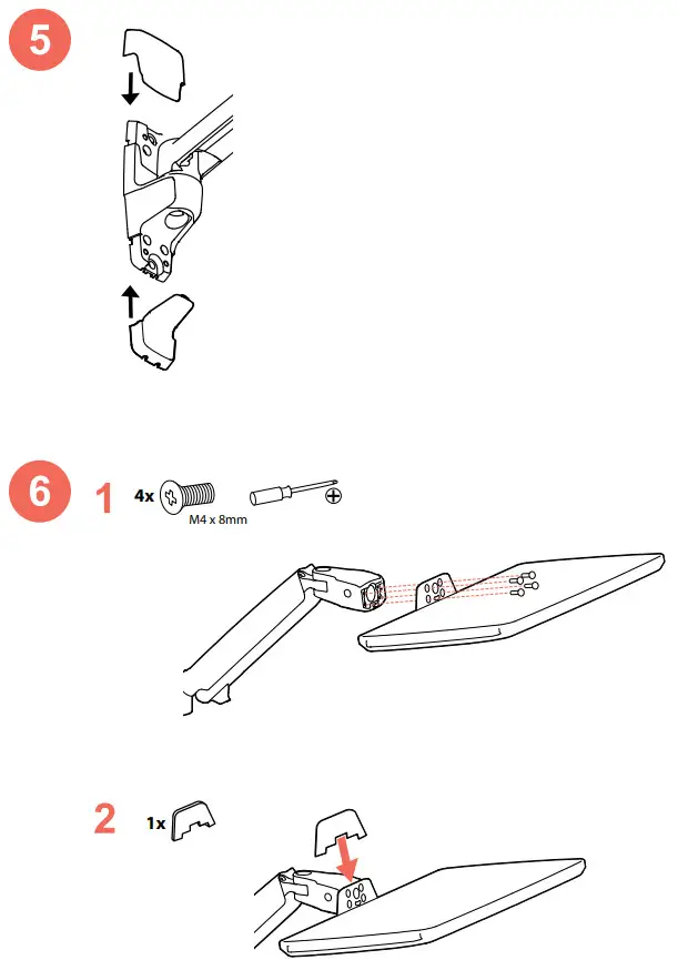 ergotron LX Sit Stand Wall Keyboard Arm - Fig 19