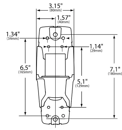 ergotron LX Sit Stand Wall Keyboard Arm - Fig 29