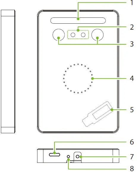 ZKTeco KF1000 Series Face Reader 03