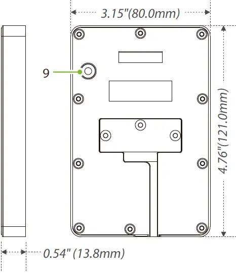 ZKTeco KF1000 Series Face Reader 04