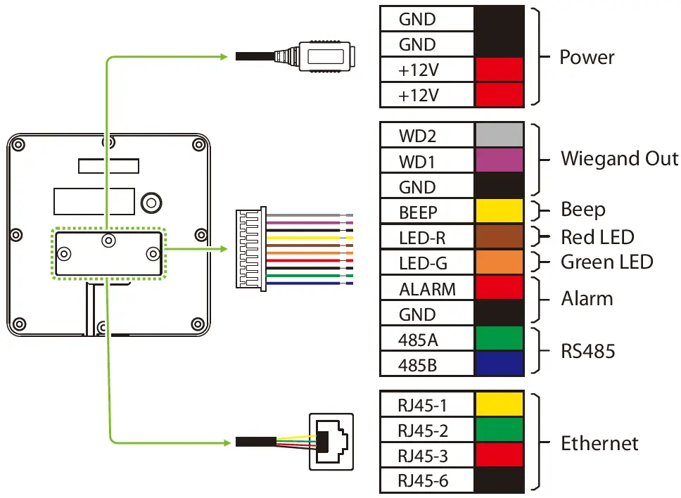 ZKTeco KF1000 Series Face Reader 16