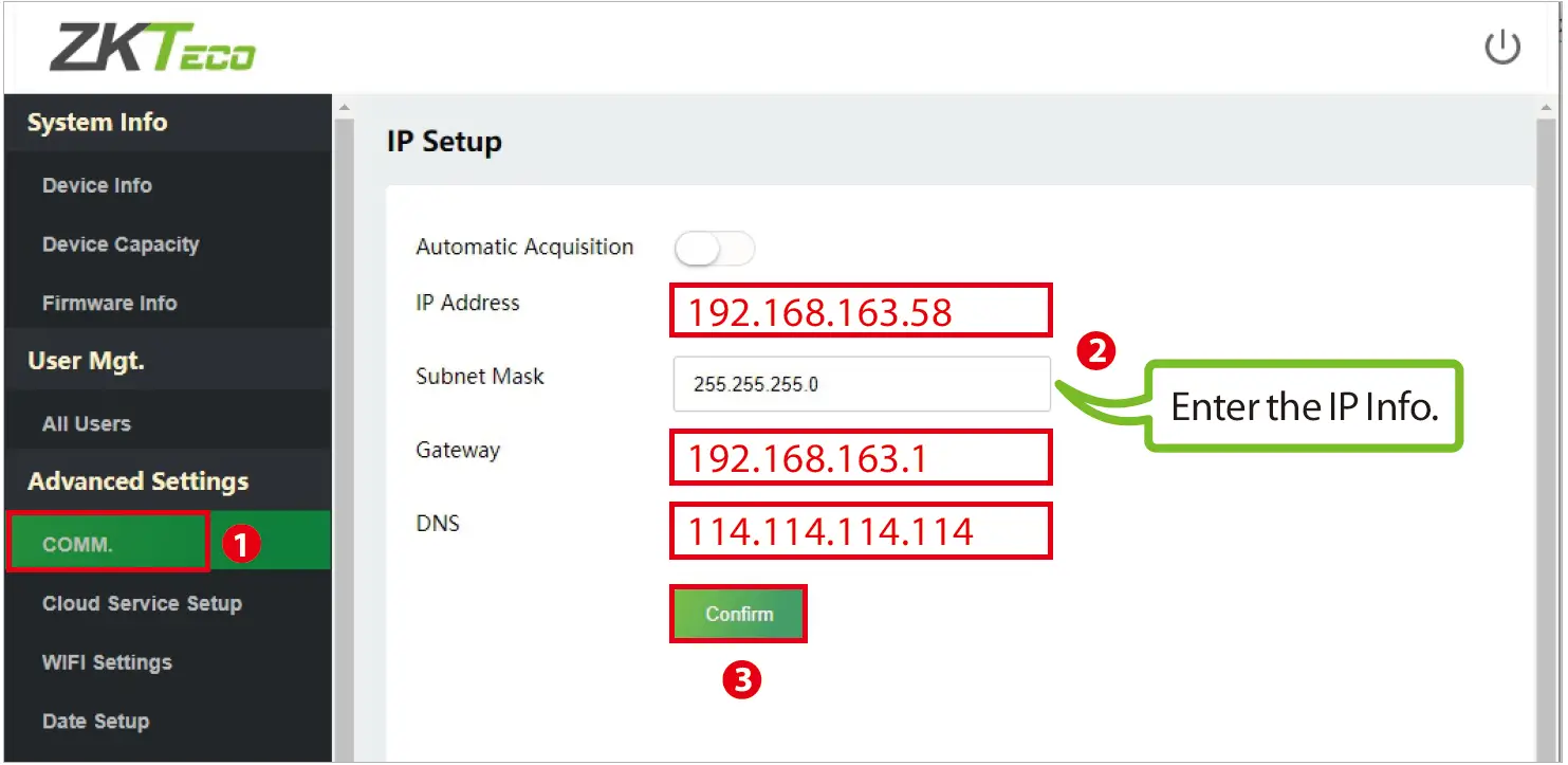 ZKTeco KF1000 Series Face Reader 26