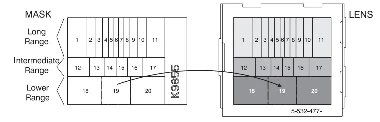 Honeywell IntelliSense IS2535 Passive Infrared Motion Sensor -Mask1