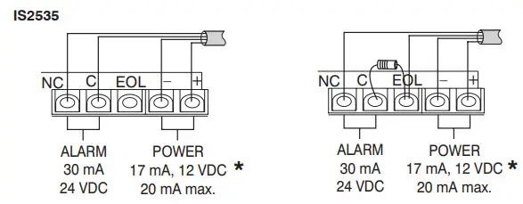 Honeywell IntelliSense IS2535 Passive Infrared Motion Sensor - mounting2