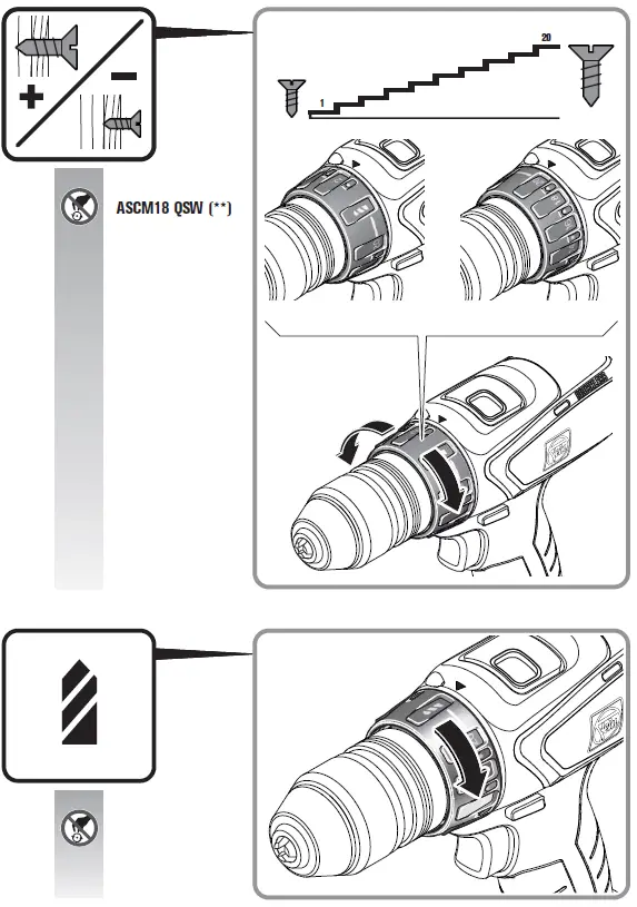 FEIN ABS18 Q 2-Speed Cordless Hammer Drill-9