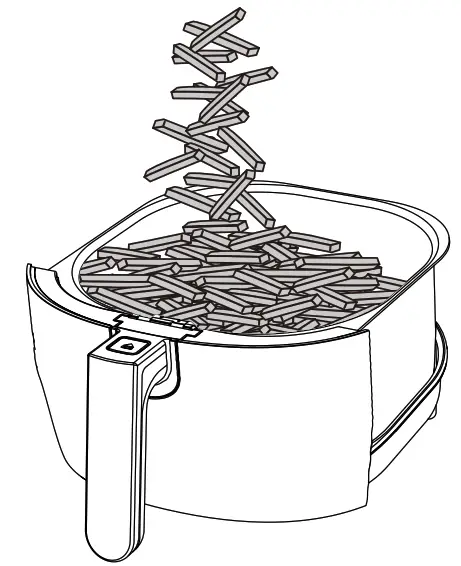 deco chef DCDCDAIR05 Air Fryer - ingredients