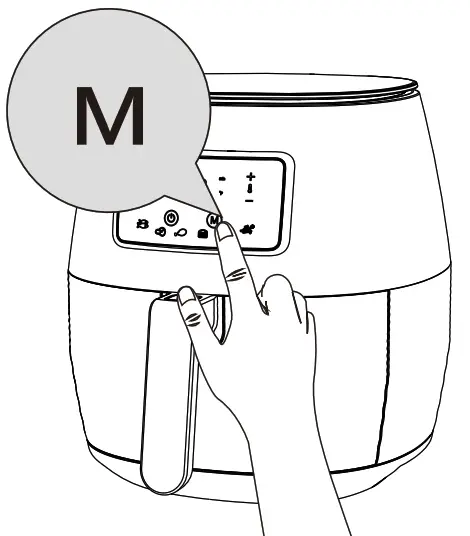 deco chef DCDCDAIR05 Air Fryer - operation