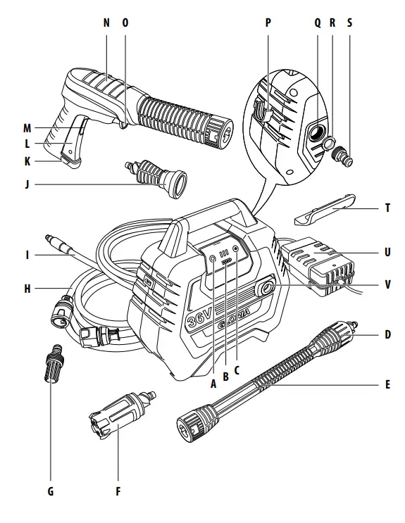 GLORIA-MULTIJET-36V-Mobile-Spraying-System-fig1