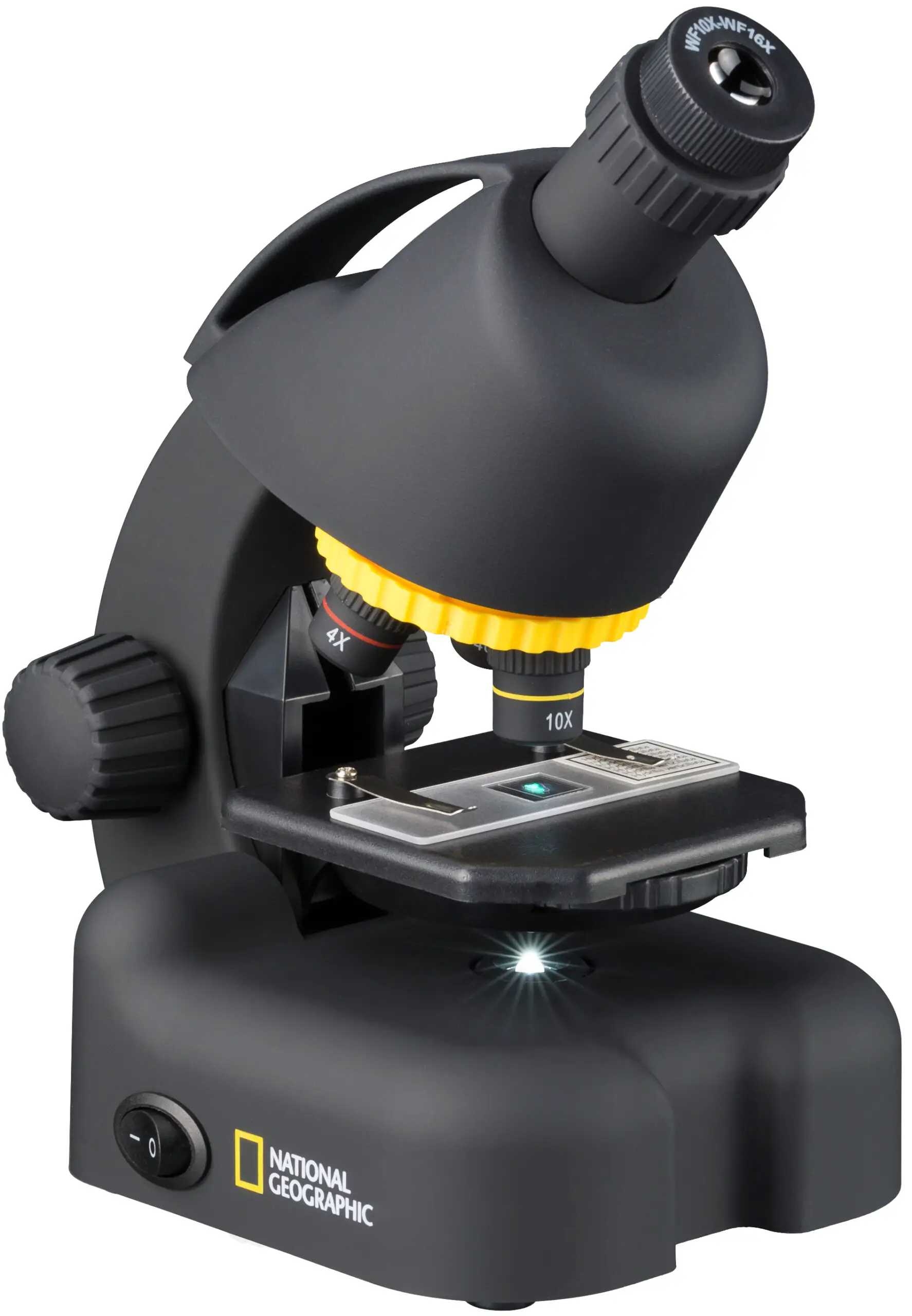BRESSER 9119501 NATIONAL GEOGRAPHIC 40-640x Microscope with Smartphone Adapter