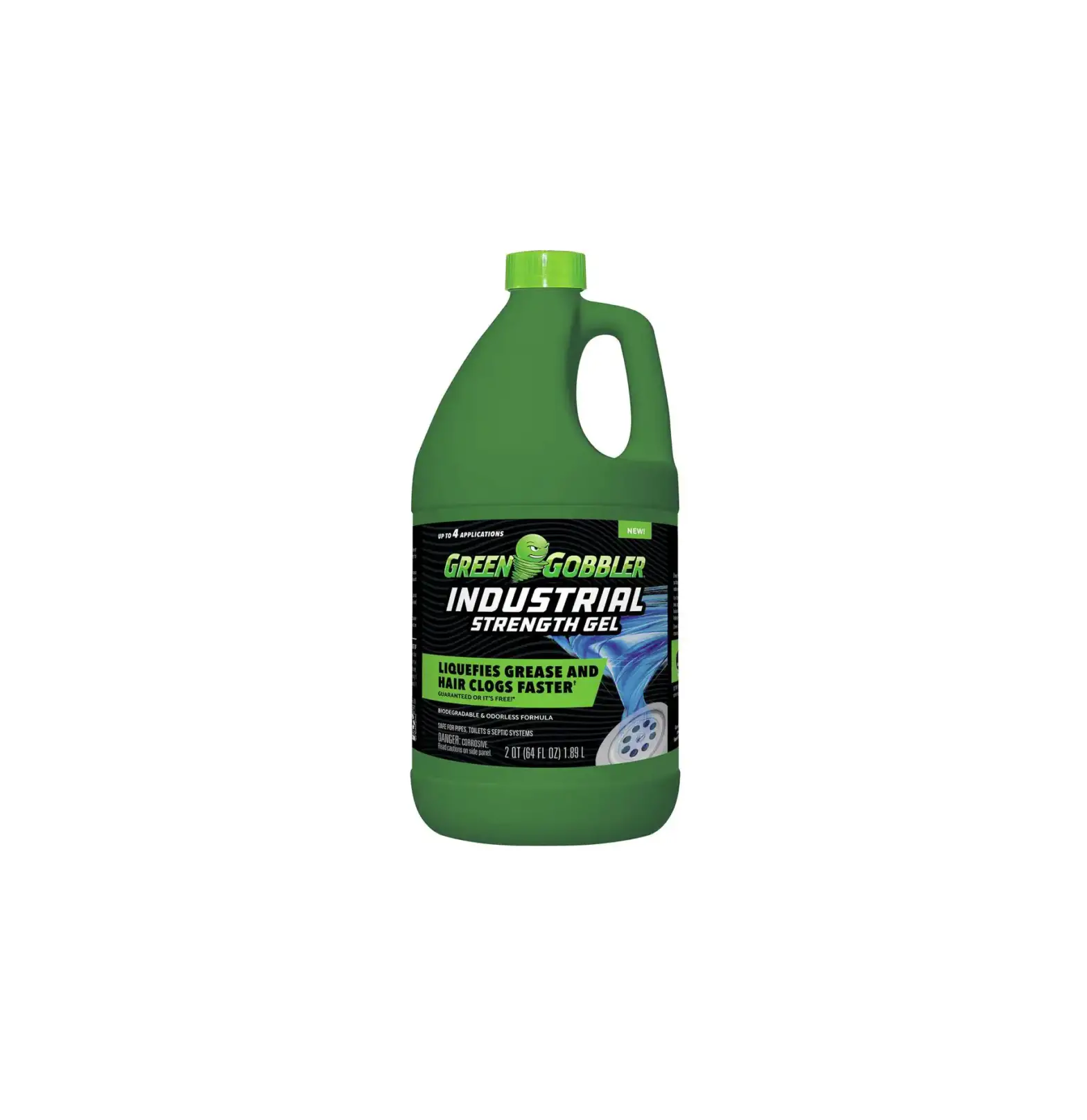 Green Gobbler G8022 64 Oz Industrial Strength Gel Grease And Hair Clog Remover Installation Guide