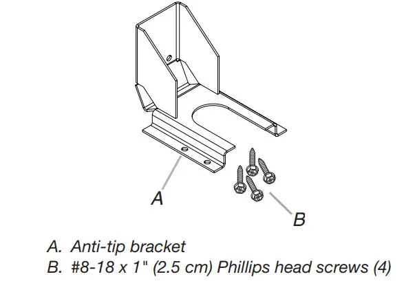 KitchenAid W11521195A 30, 36 and 48 Inch Commercial Style Gas Ranges - Figure 1
